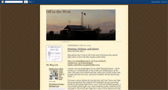Desktop Screenshot of offtothewest.blogspot.com