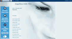 Desktop Screenshot of angelina-jolie-web.blogspot.com