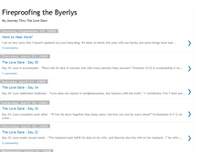 Tablet Screenshot of fireproofingthebyerlys.blogspot.com