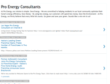 Tablet Screenshot of proenergyconsultant.blogspot.com