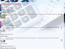 Tablet Screenshot of comahistoriadamatematica.blogspot.com