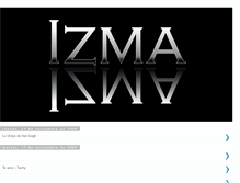 Tablet Screenshot of i-am-izma.blogspot.com