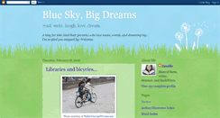 Desktop Screenshot of blueskybigdreams.blogspot.com