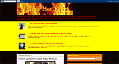 Desktop Screenshot of flaminghottopics.blogspot.com