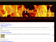 Tablet Screenshot of flaminghottopics.blogspot.com