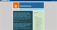 Desktop Screenshot of fishersfind.blogspot.com