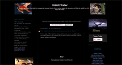 Desktop Screenshot of hobbit-trailer.blogspot.com