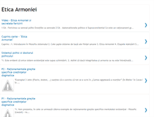 Tablet Screenshot of etica-armoniei.blogspot.com