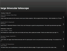 Tablet Screenshot of largebinoculartelescope.blogspot.com