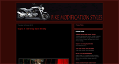 Desktop Screenshot of bike-modification.blogspot.com