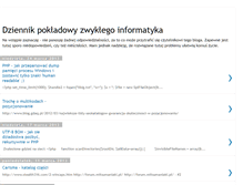 Tablet Screenshot of dziennik-it.blogspot.com