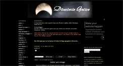 Desktop Screenshot of directoriogotico.blogspot.com