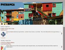 Tablet Screenshot of pichangablog.blogspot.com