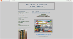 Desktop Screenshot of pelangimanglayang.blogspot.com