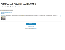 Tablet Screenshot of pelangimanglayang.blogspot.com