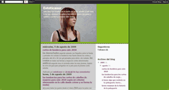 Desktop Screenshot of esteticasur.blogspot.com