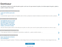 Tablet Screenshot of esteticasur.blogspot.com