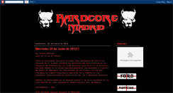 Desktop Screenshot of hardcoremadrid.blogspot.com