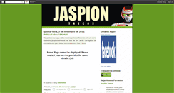 Desktop Screenshot of jaspiontrecos.blogspot.com