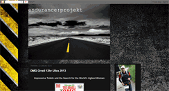 Desktop Screenshot of enduranceprojekt.blogspot.com