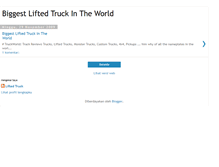 Tablet Screenshot of biggestliftedtruckintheworld.blogspot.com