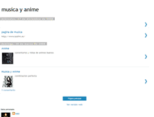 Tablet Screenshot of miblogdemusicayanime.blogspot.com