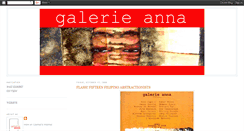 Desktop Screenshot of galerieannanews.blogspot.com