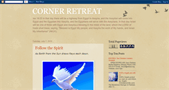 Desktop Screenshot of cornerretreat.blogspot.com