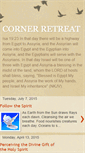 Mobile Screenshot of cornerretreat.blogspot.com