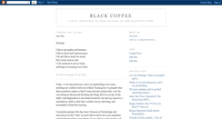 Desktop Screenshot of blackcoffee.blogspot.com