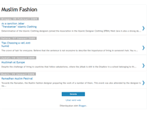 Tablet Screenshot of muslimfashioncollection.blogspot.com