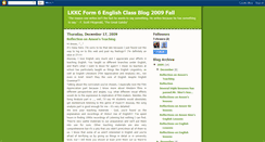 Desktop Screenshot of lkkcform6.blogspot.com