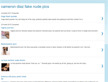 Tablet Screenshot of cameron-diaz-fake-nude-pics.blogspot.com