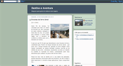 Desktop Screenshot of destinoeaventura.blogspot.com