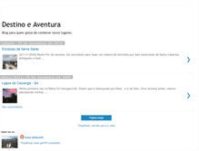 Tablet Screenshot of destinoeaventura.blogspot.com