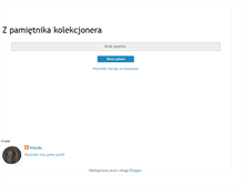 Tablet Screenshot of kolekcjoner125.blogspot.com