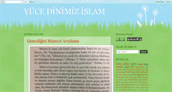 Desktop Screenshot of islamyolu.blogspot.com