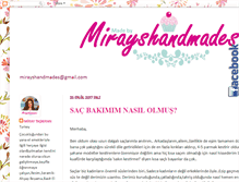 Tablet Screenshot of mirayshandmades.blogspot.com