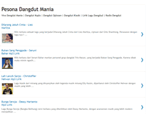 Tablet Screenshot of pesonadangdut.blogspot.com