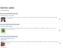 Tablet Screenshot of karmascakes.blogspot.com