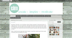 Desktop Screenshot of createinspiremotivate.blogspot.com