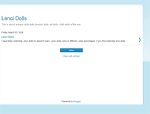 Tablet Screenshot of lencidolls.blogspot.com