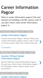 Mobile Screenshot of careerinformationpagcor.blogspot.com
