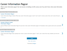 Tablet Screenshot of careerinformationpagcor.blogspot.com