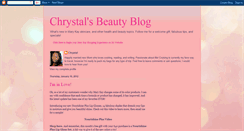 Desktop Screenshot of chrystalmk.blogspot.com