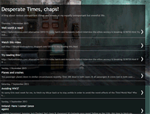 Tablet Screenshot of desperatedougdevos.blogspot.com