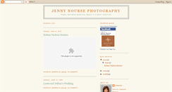 Desktop Screenshot of jennynoursephotography.blogspot.com