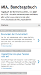 Mobile Screenshot of miabandtagebuch.blogspot.com