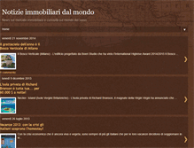 Tablet Screenshot of notizie-immobiliari.blogspot.com