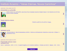 Tablet Screenshot of institutoarcano2009.blogspot.com